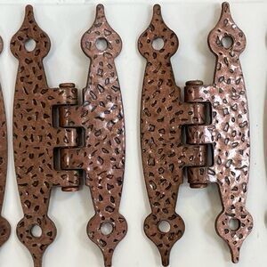 8- Copper Hinges w/ copper screws